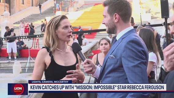 "Mission Impossible" star Rebecca Ferguson talks all things Dead Reckoning