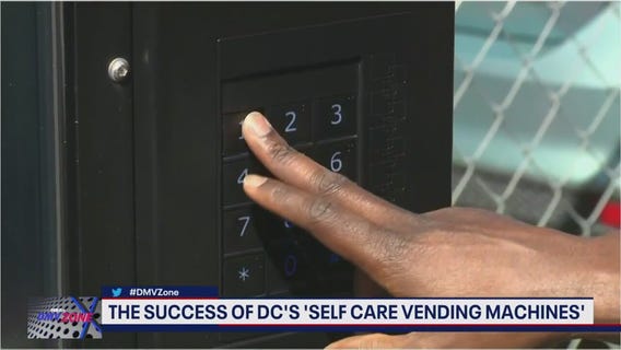 The success of DC's 'self care vending machines'