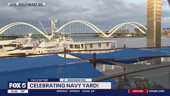 A beautiful day at the Navy Yard!