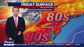FOX 5 Weather forecast for Friday, July 14