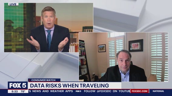 Data risks when traveling