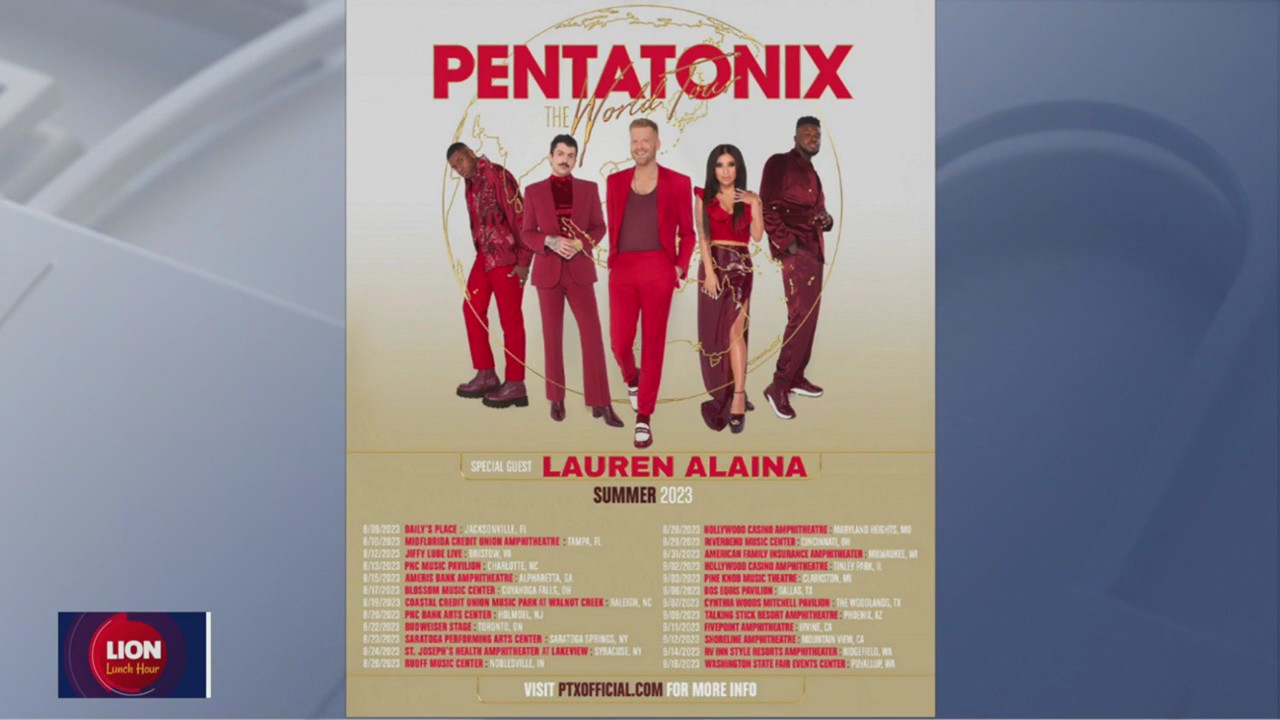 Grammy-award winning group Pentatonix set to take off on tour