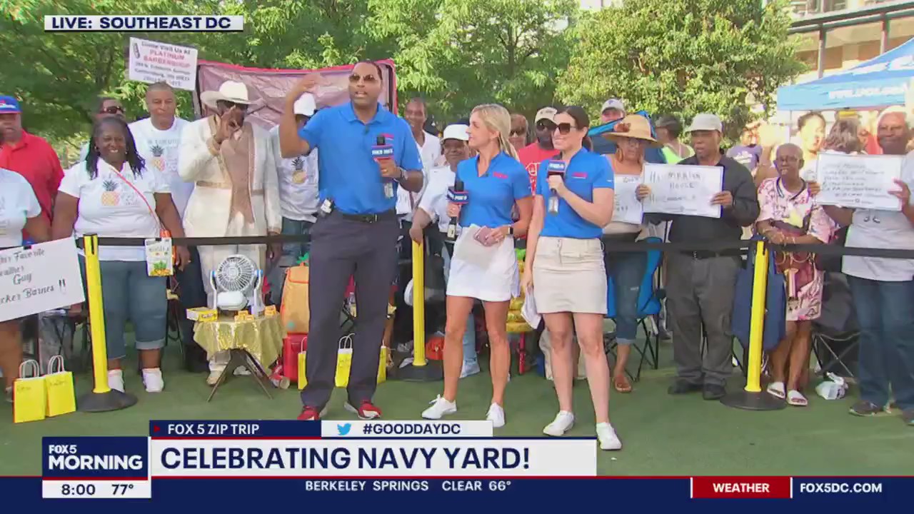 Fun, fun, fun at the Navy Yard!