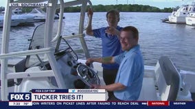 Tucker Tries It Navy Yard!