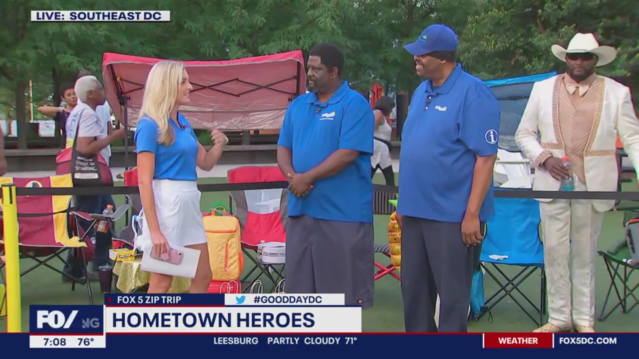 Hometown Heroes at Navy Yard!