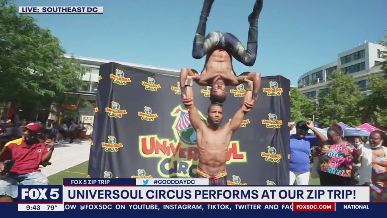 UniverSoul Circus visits Navy Yard!