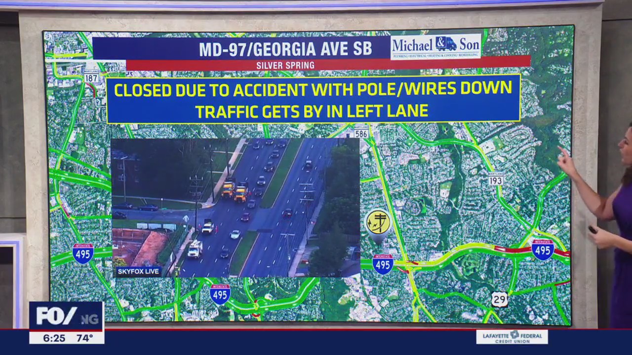 Downed wires in Silver Spring cause morning delays | FOX 5 DC