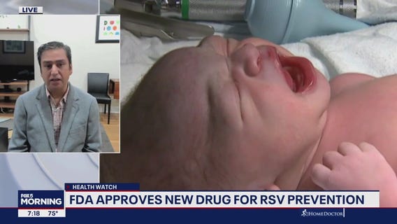 FDA approves new drug for RSV prevention