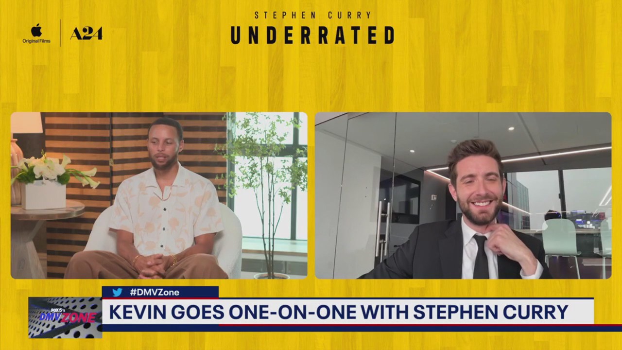 FOX 5's Kevin McCarthy goes one-on-one with Steph Curry