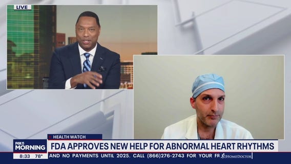 FDA approves new help for abnormal heart rhythms
