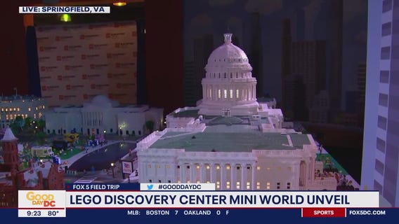 Mini monuments of DC at the LEGO Discovery Center