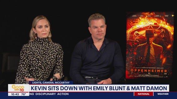 Emily Blunt, Matt Damon star in Oppenheimer
