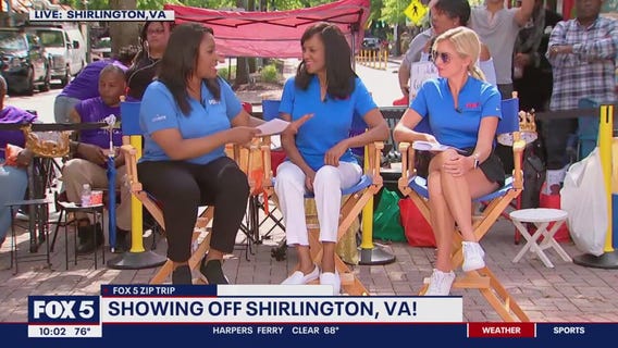 Fun in the sun in Shirlington!