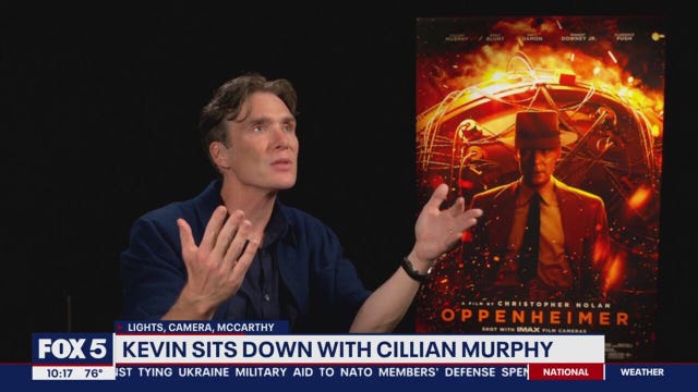 Cillian Murphy talks new film, Oppenheimer