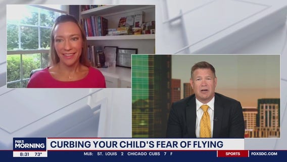 Curbing your child's fear of flying