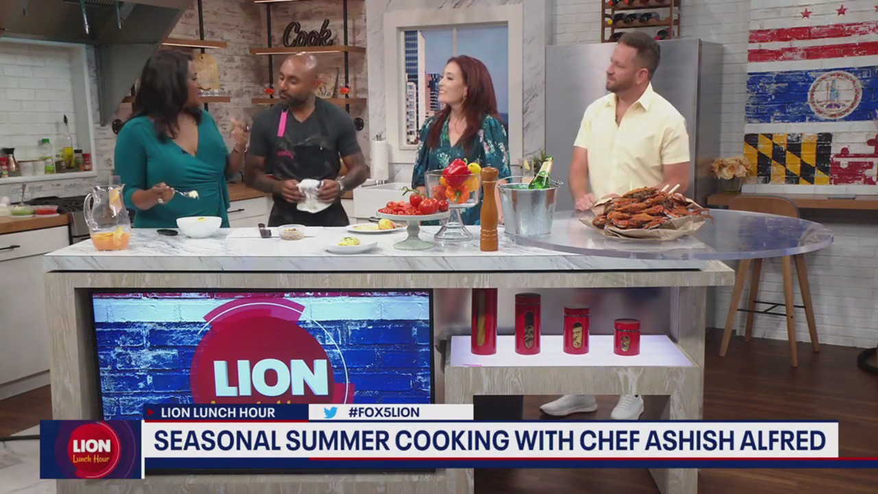 Seasonal summer cooking with Chef Ashish Alfred