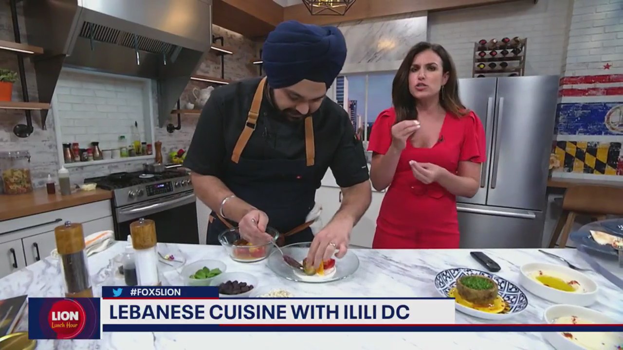 Chef Vij from Ilili DC on LION Lunch Hour!