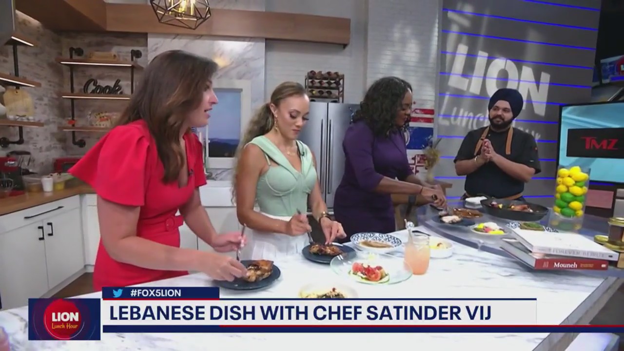 Lebanese cuisine with Chef Satinder Vij