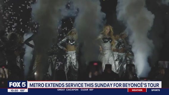 Metro extends service this Sunday for Beyonc?'s tour