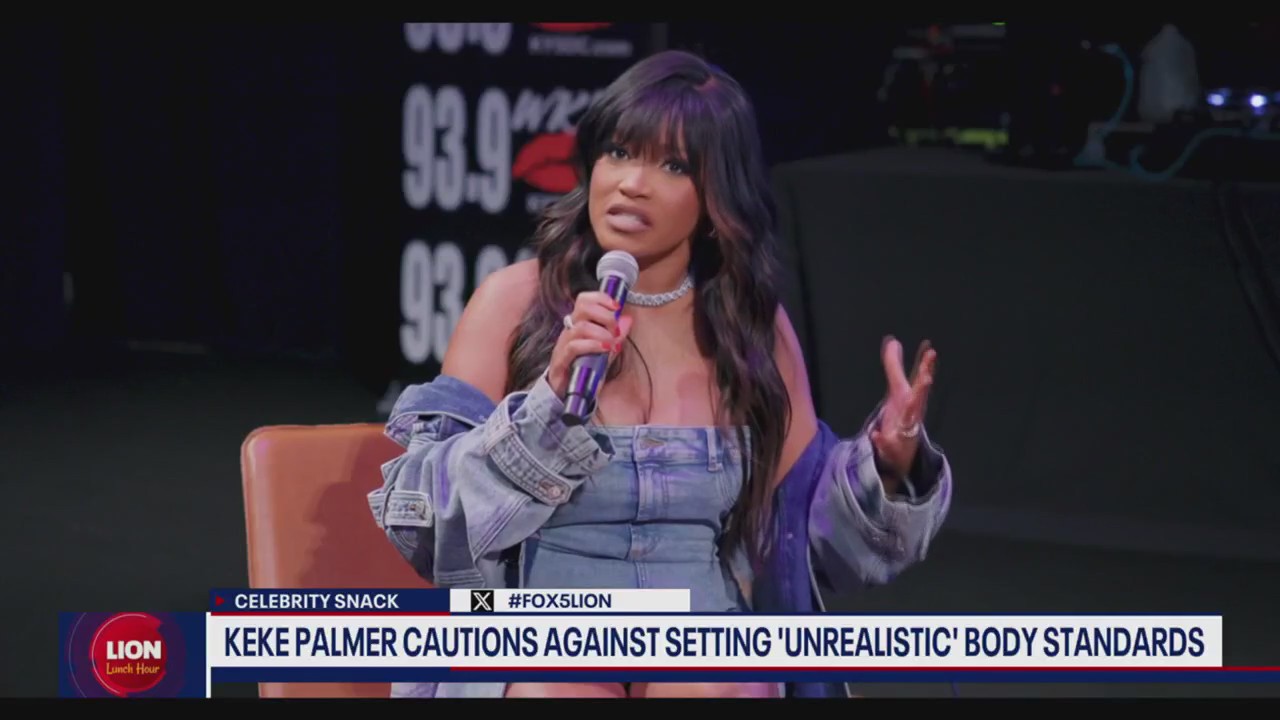 Keke Palmer cautions against setting 'unrealistic' body standards