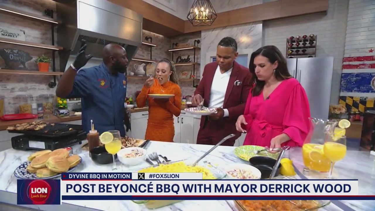 Dumfries Mayor and Dyvine restaurant chef Derrick Wood serves up Beyonce-inspired dishes