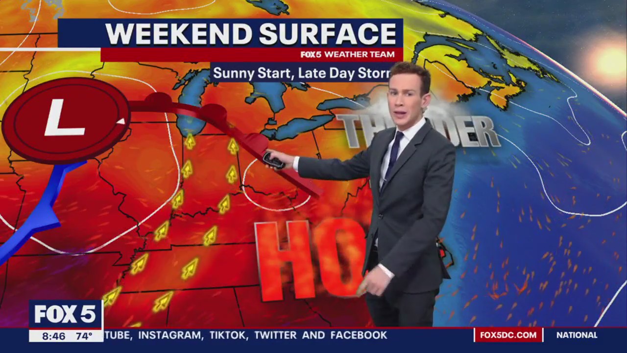 FOX 5 Weather forecast for Saturday, August 5 | FOX 5 DC