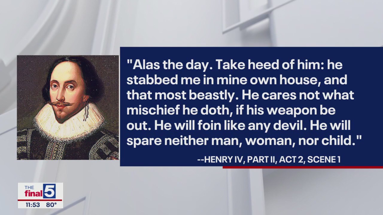 Shakespeare? Raunchy? Never!