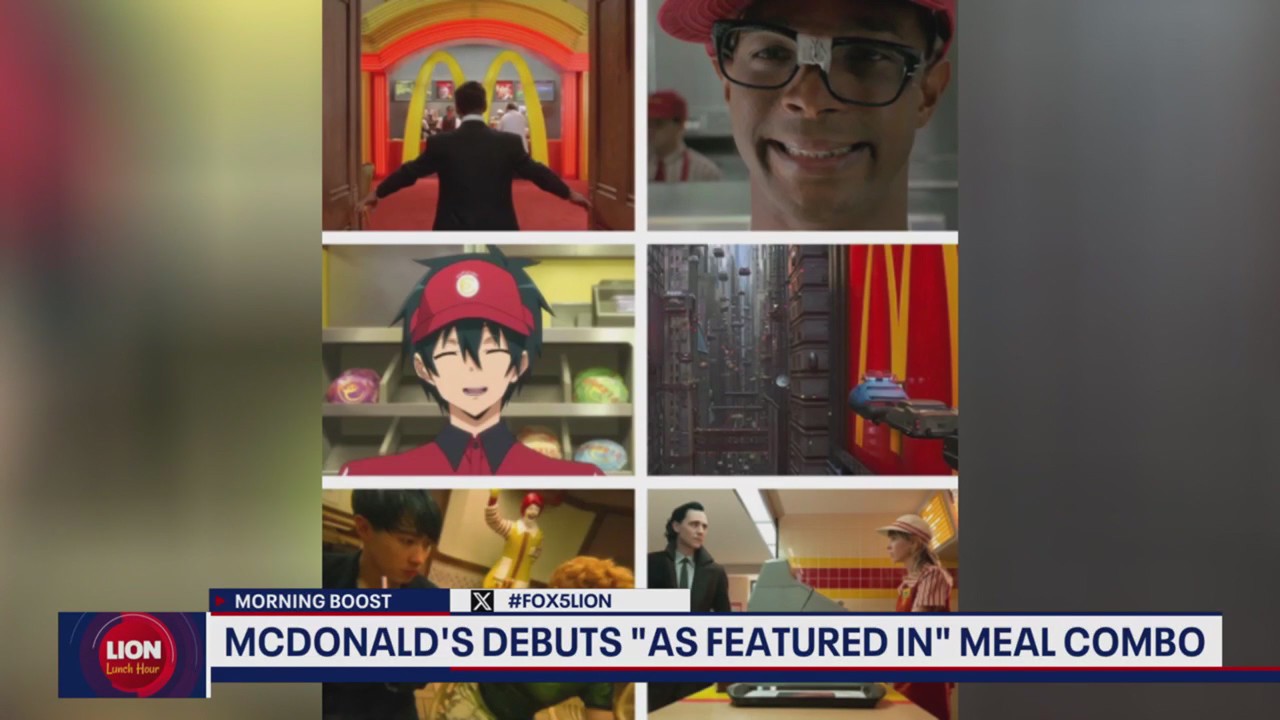 McDonald's debuts "As Featured In" meal combo
