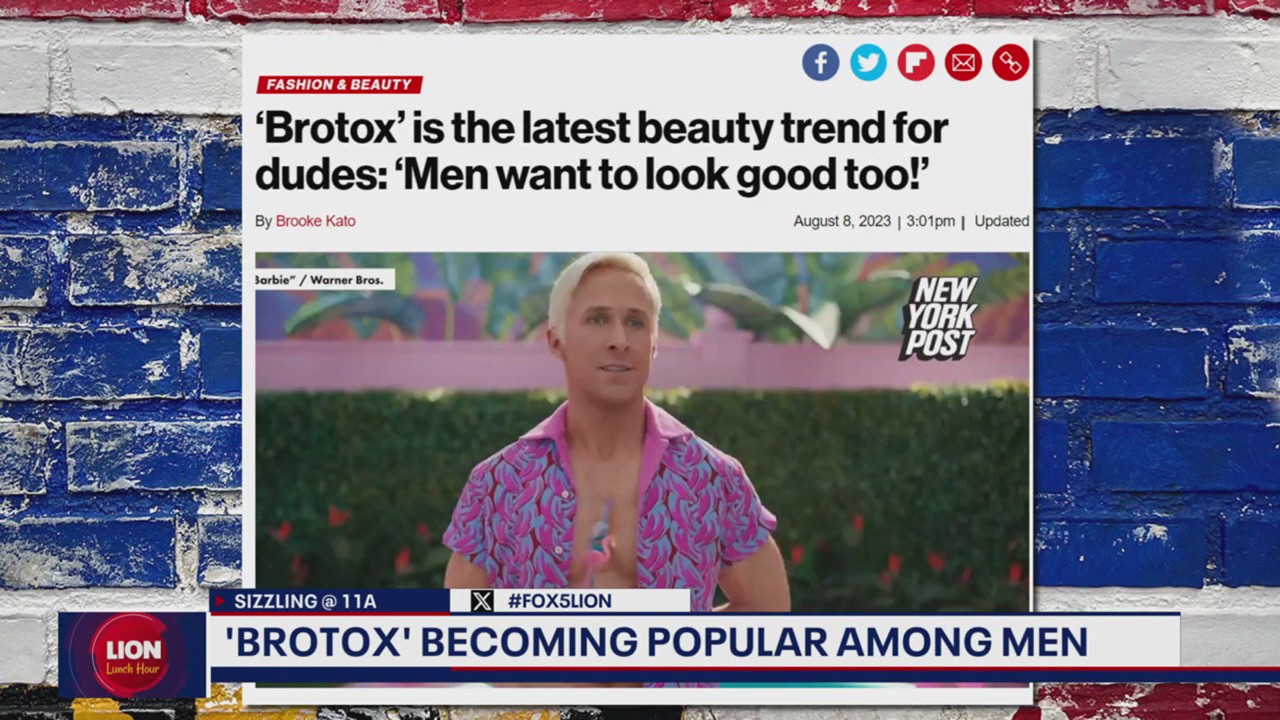'Brotox' becoming popular among men
