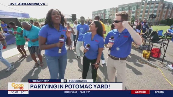 Always having fun at Potomac Yard!