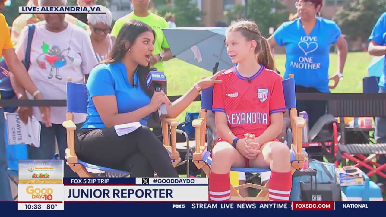 Junior Reporter at Potomac Yard!