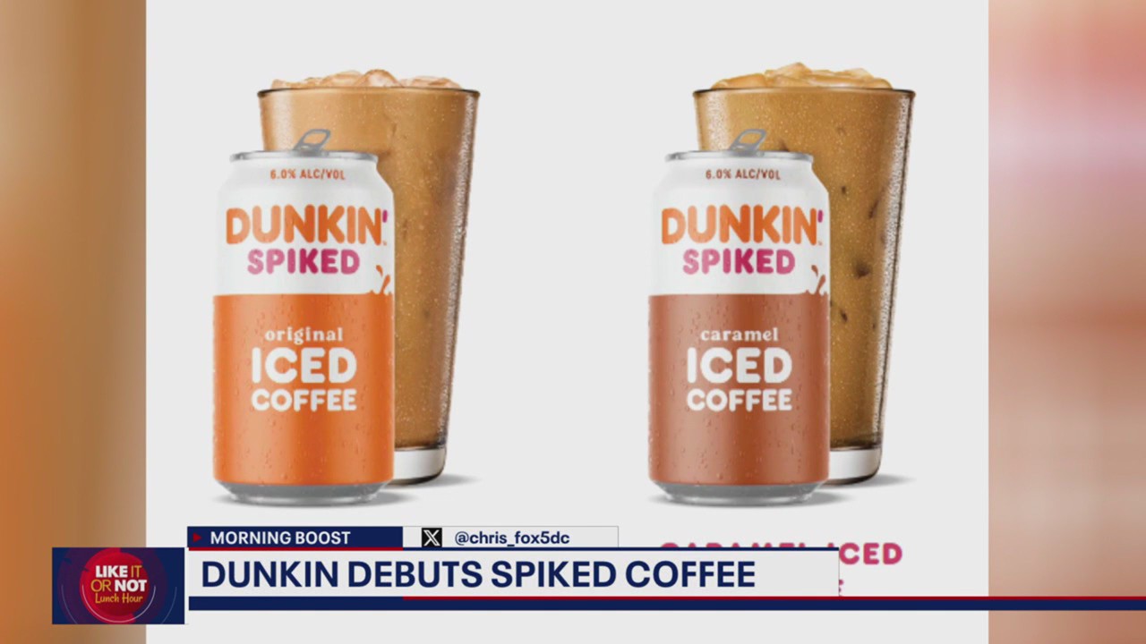 Dunkin' debuts spiked coffee drinks