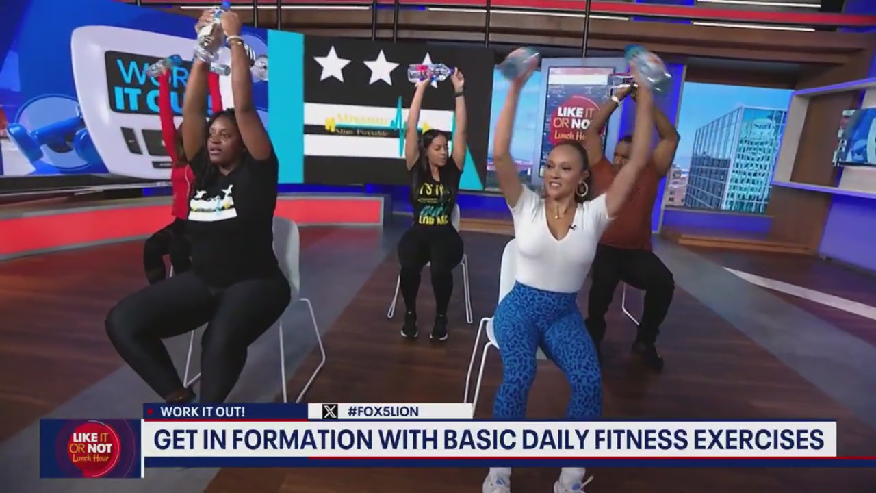 Get in formation with these basic daily fitness exercises