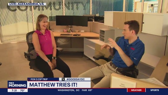 Matthew Tries It at Potomac Yard