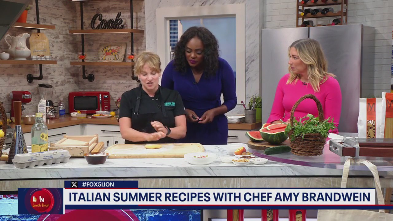 Italian feast with Chef Amy Brandwein
