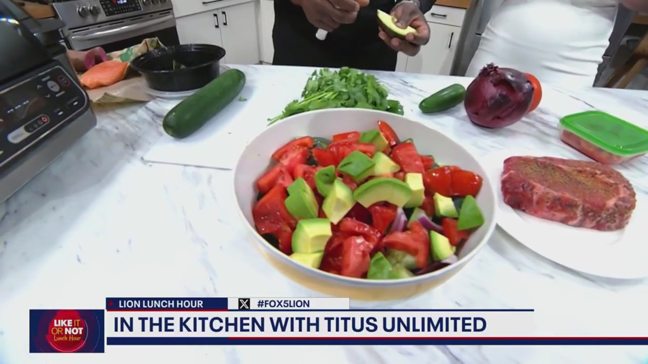 Eating healthy with Titus Unlimited