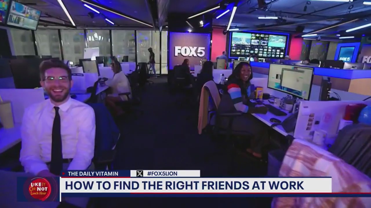 How to find the right friends at work