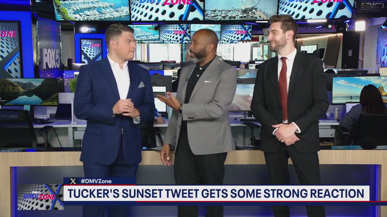 Tucker's sunset tweet gets some strong reaction