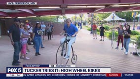 Tucker Tries It: High Wheel Bikes