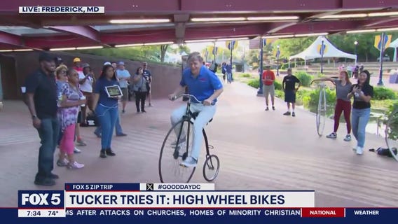 Tucker Tries It: High Wheel Bikes