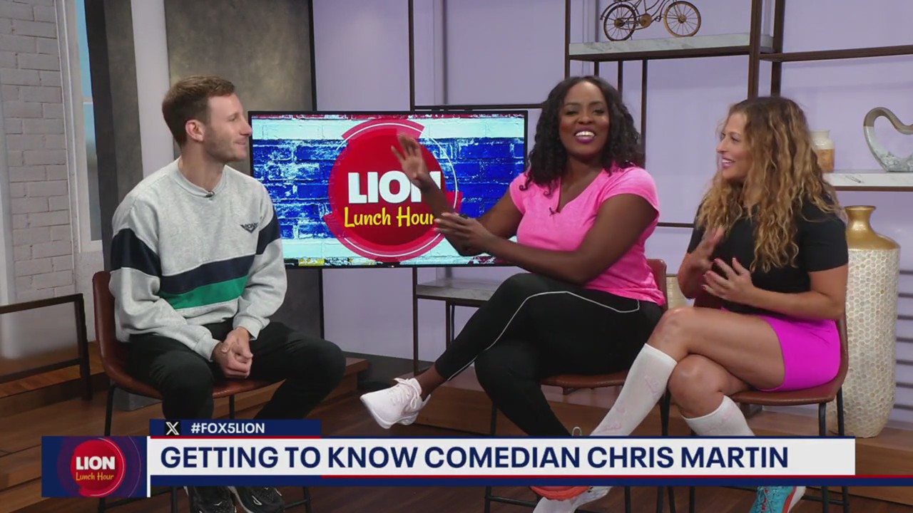 Comedian Chris Martin visits LION