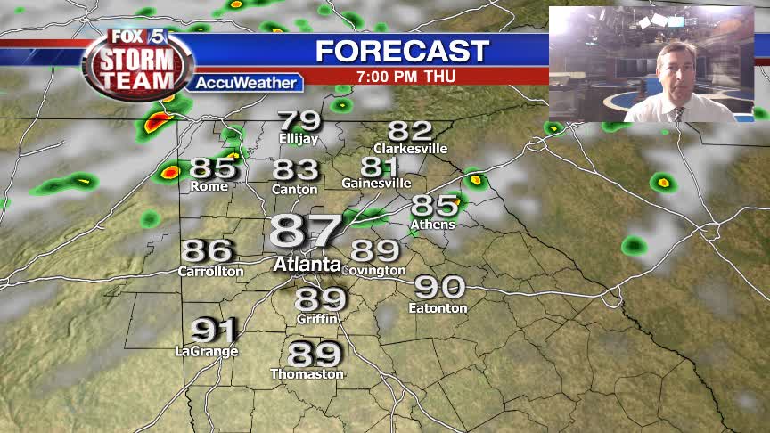 Thursday afternoon update | FOX 5 Atlanta