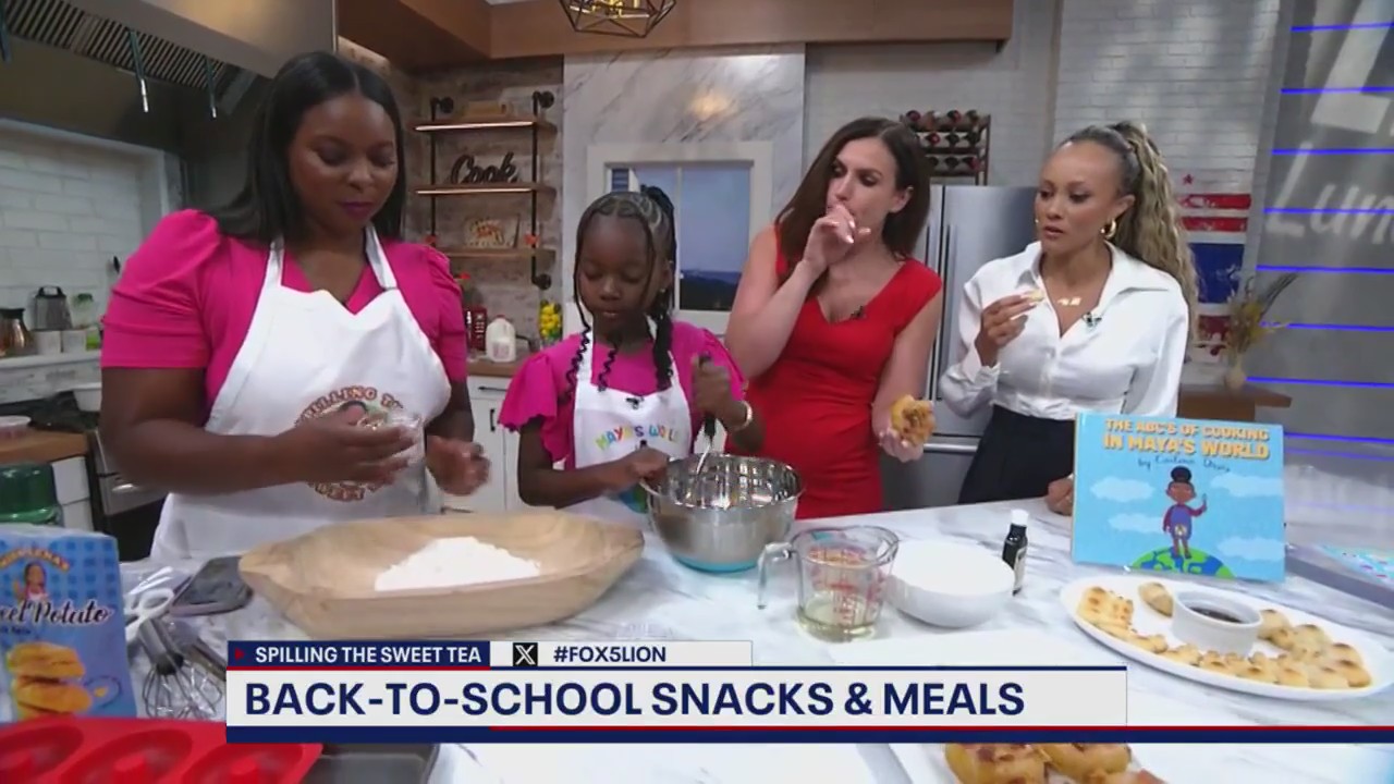 Back to School snacks and meals