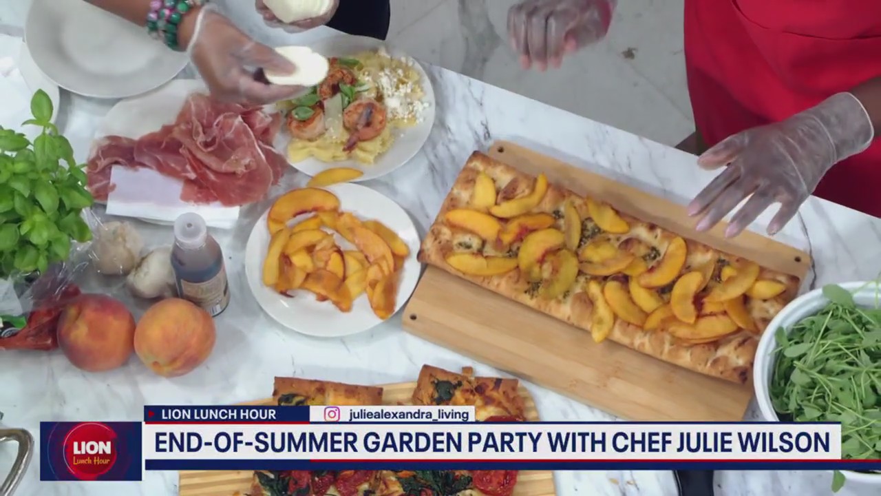 End-of-summer garden party with Chef Julie Wilson