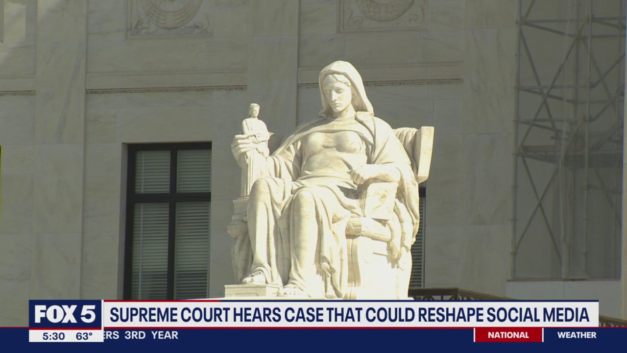 SCOTUS hears case that could reshape social media | FOX 5 DC