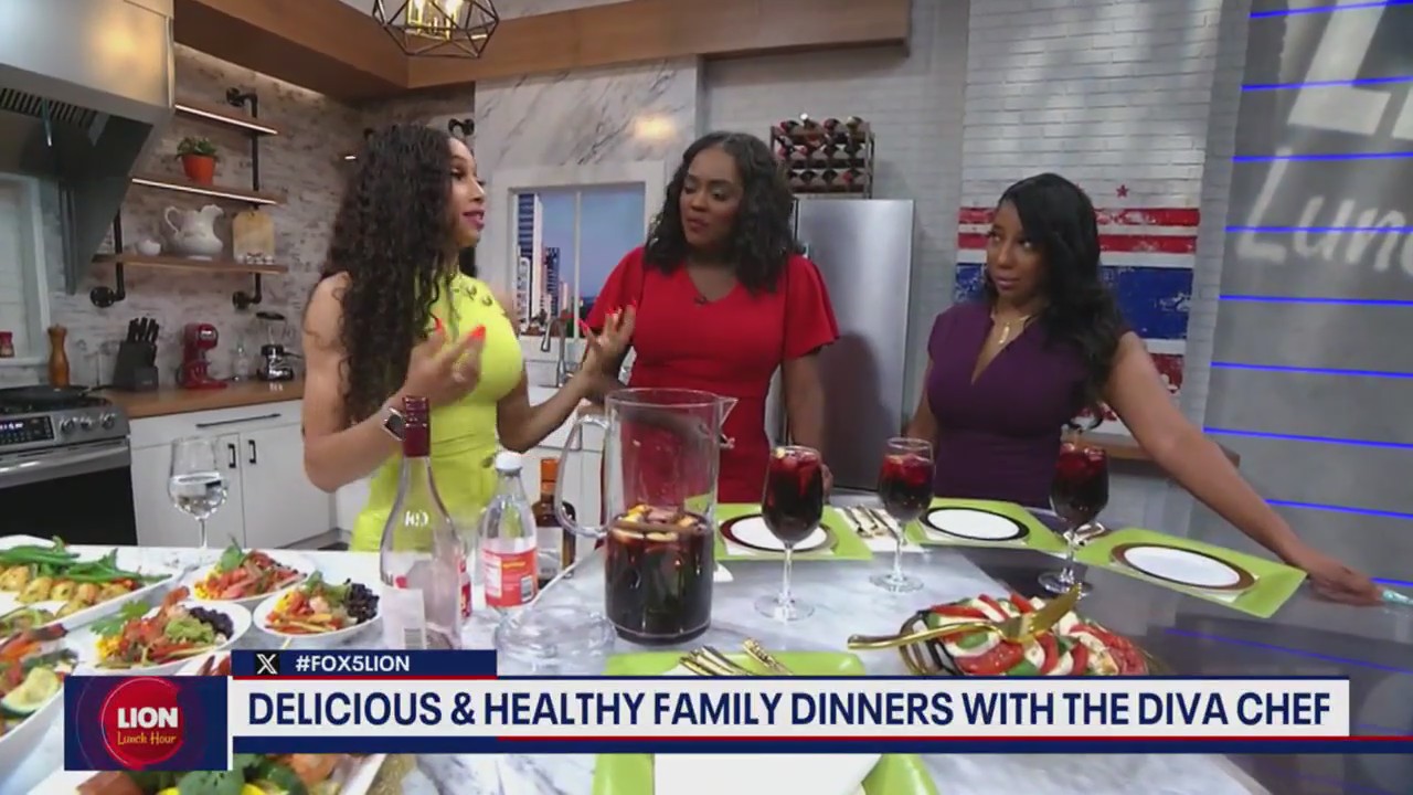 Healthy family dinners with The Diva Chef!