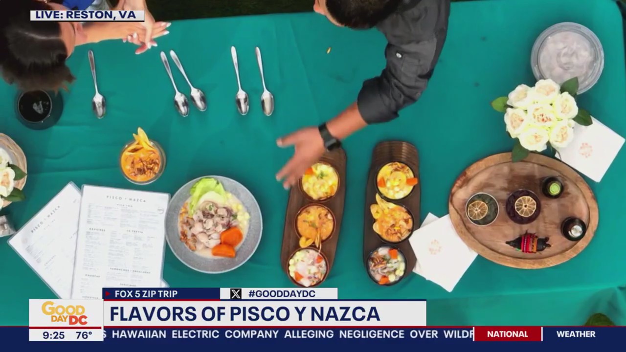 Pisco y Nazca Ceviche Gastrobar is Reston