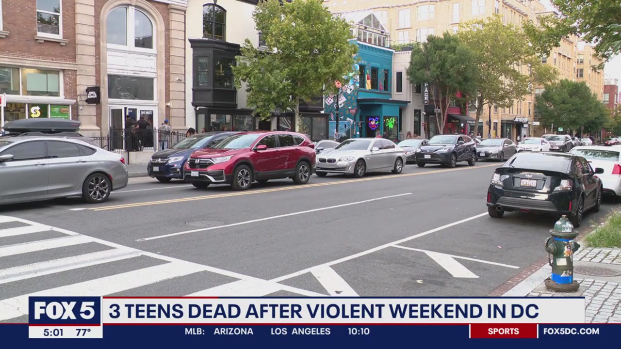 3 teens dead after violent weekend in DC | FOX 5 DC