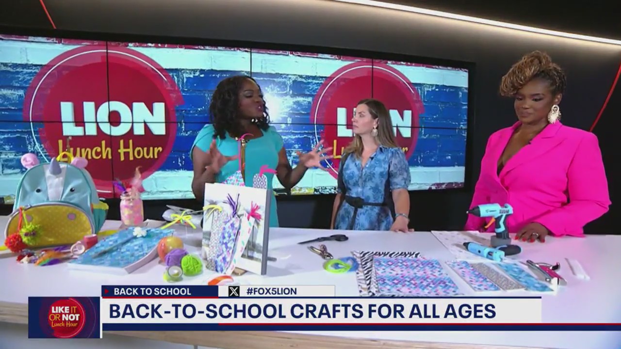 Back-To-School crafts for all ages