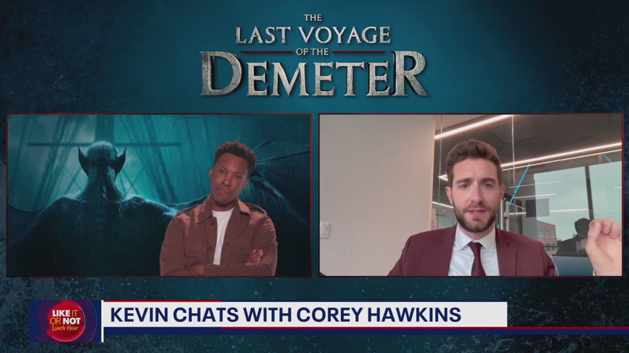 Actor Corey Hawkins talks The Last Voyage of the Demeter and more